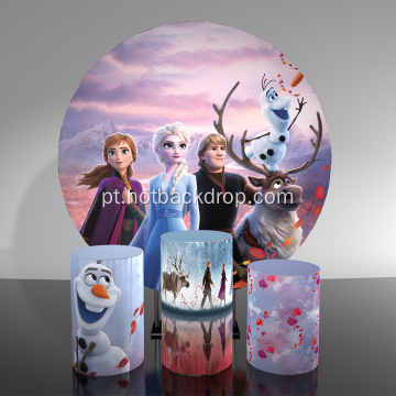 014 Disney Frozen Design Aluminum Round Backdrop Stand